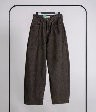 Riena Big Pocket Wide Corduroy Denim Pants