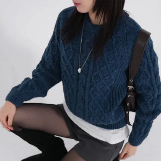 Ena Granny Cable Knit