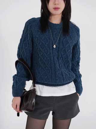 Ena Granny Cable Knit