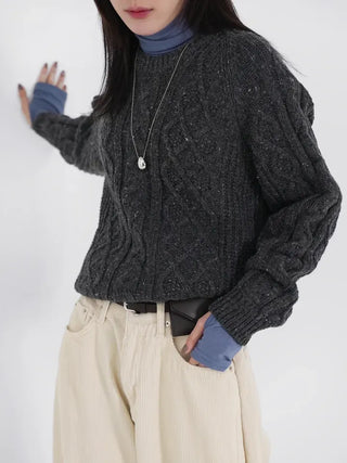 Ena Granny Cable Knit