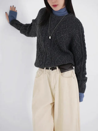 Ena Granny Cable Knit