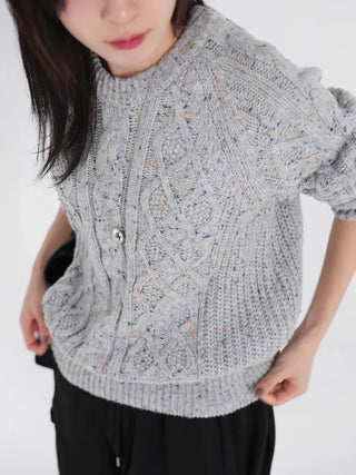 Ena Granny Cable Knit