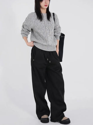 Ena Granny Cable Knit