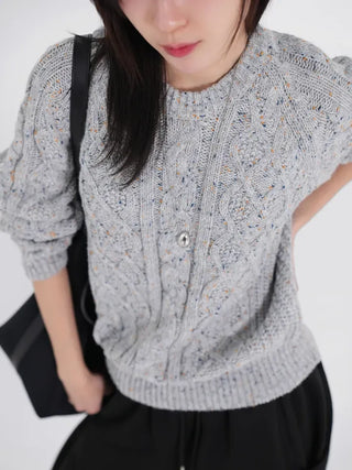 Ena Granny Cable Knit