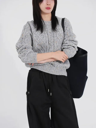 Ena Granny Cable Knit