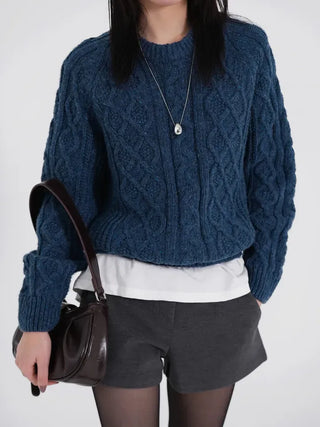 Ena Granny Cable Knit