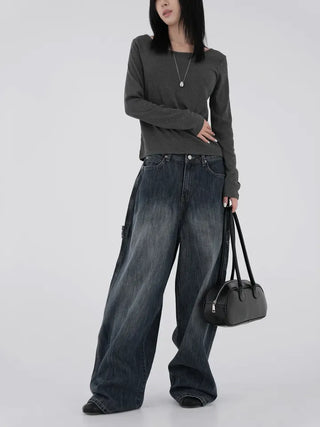Hailey Carpenter Wide Denim Pants