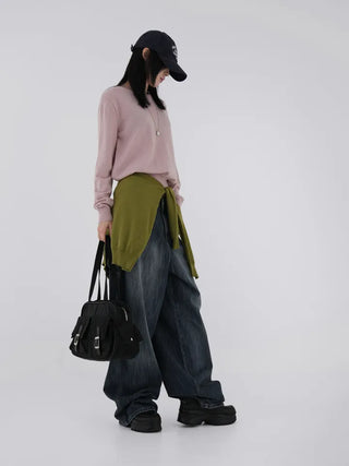 Hailey Carpenter Wide Denim Pants