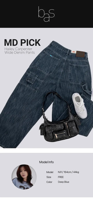 Hailey Carpenter Wide Denim Pants