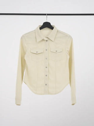 Anla Pocket Corduroy Shirt