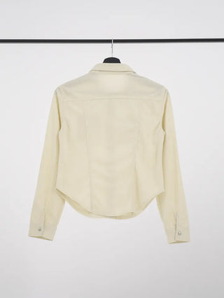 Anla Pocket Corduroy Shirt
