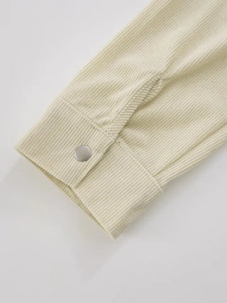 Anla Pocket Corduroy Shirt