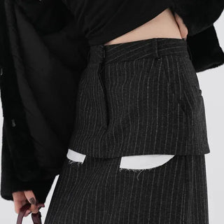 Romance Double Layered Long Skirt