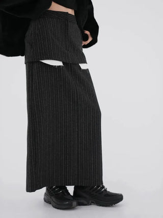 Romance Double Layered Long Skirt