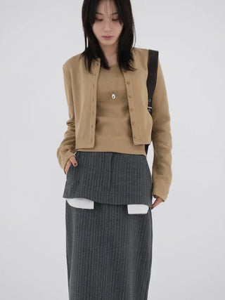 Romance Double Layered Long Skirt