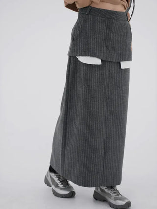Romance Double Layered Long Skirt