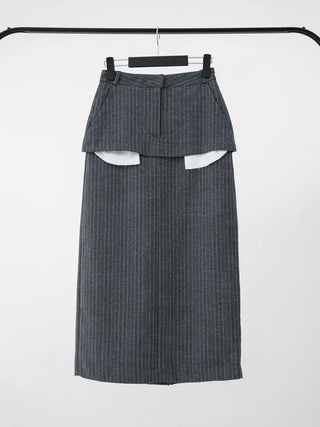Romance Double Layered Long Skirt