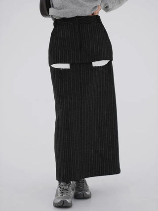 Romance Double Layered Long Skirt