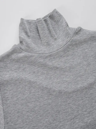 Luba Demure mock turtleneck short sleeve tee