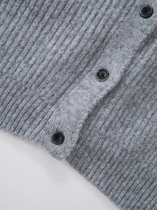 Hera Alpaca Knit Hooded Cardigan