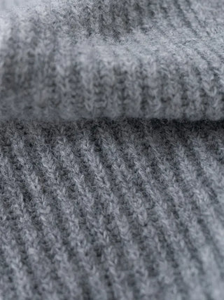 Hera Alpaca Knit Hooded Cardigan