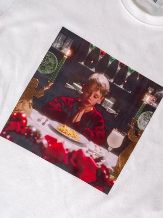 Merry Kevin Fleece-lined T-shirt