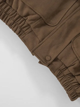 Kaz Suede High-Neck Jumper
