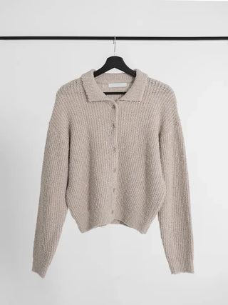 Kenny Collar Boucle Cardigan