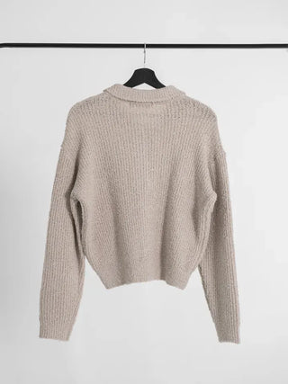 Kenny Collar Boucle Cardigan