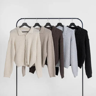 Kenny Collar Boucle Cardigan