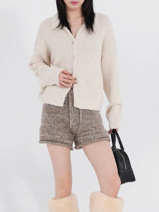Kenny Collar Boucle Cardigan