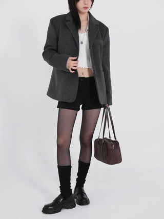 Loose Wool Classic Shorts