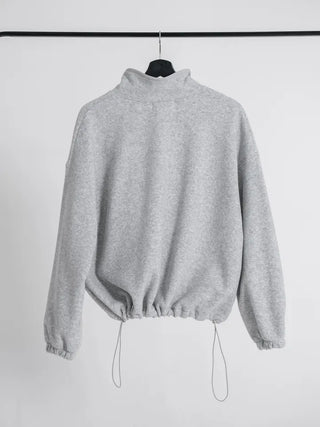 Mohi Fleece Button Sweatshirt