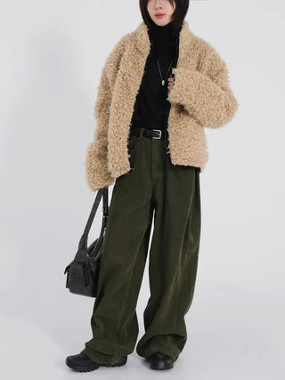 Cuss Fleece Fur Jacket