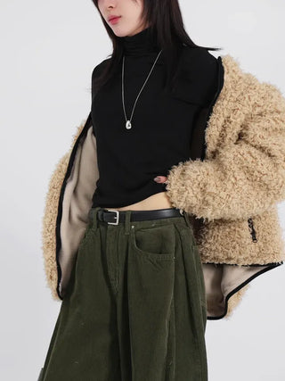 Cuss Fleece Fur Jacket