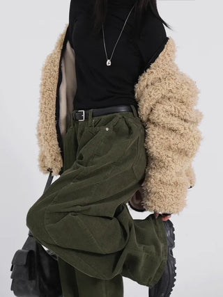 Cuss Fleece Fur Jacket