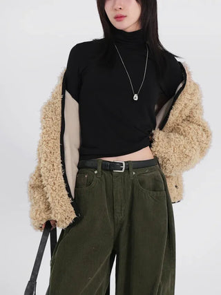 Cuss Fleece Fur Jacket