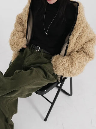 Cuss Fleece Fur Jacket