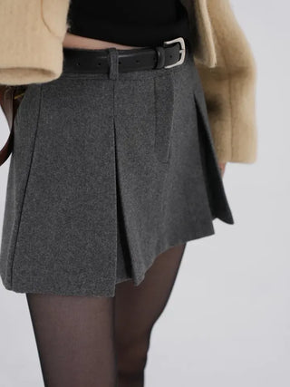 Cory Classic Pintuck Skirt Pants