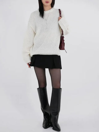 Cory Classic Pintuck Skirt Pants