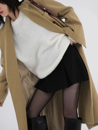 Cory Classic Pintuck Skirt Pants
