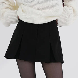 Cory Classic Pintuck Skirt Pants