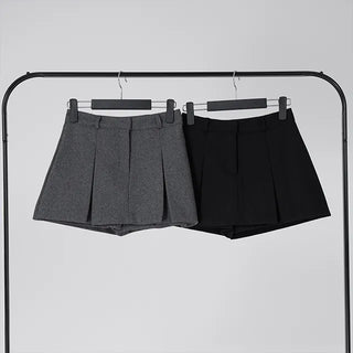 Cory Classic Pintuck Skirt Pants