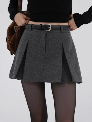 Cory Classic Pintuck Skirt Pants