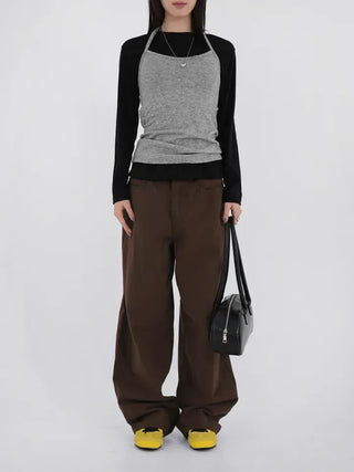Ella Angora Halterneck Top