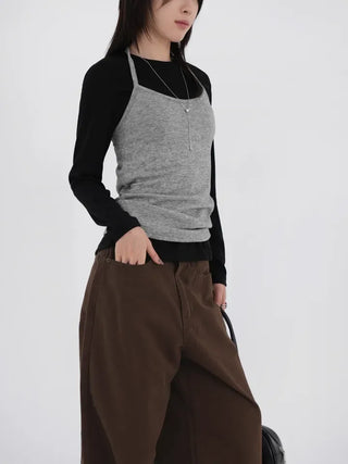 Ella Angora Halterneck Top