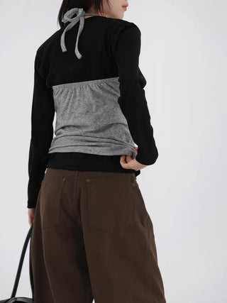 Ella Angora Halterneck Top