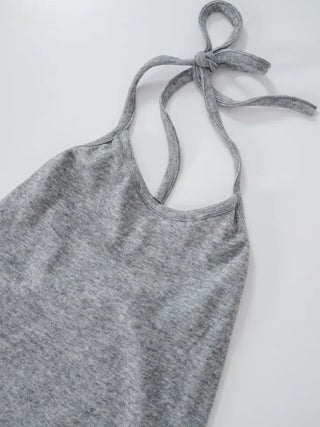 Ella Angora Halterneck Top