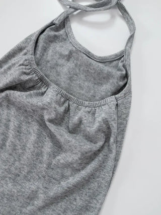 Ella Angora Halterneck Top