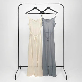Slet see-through bustier dress